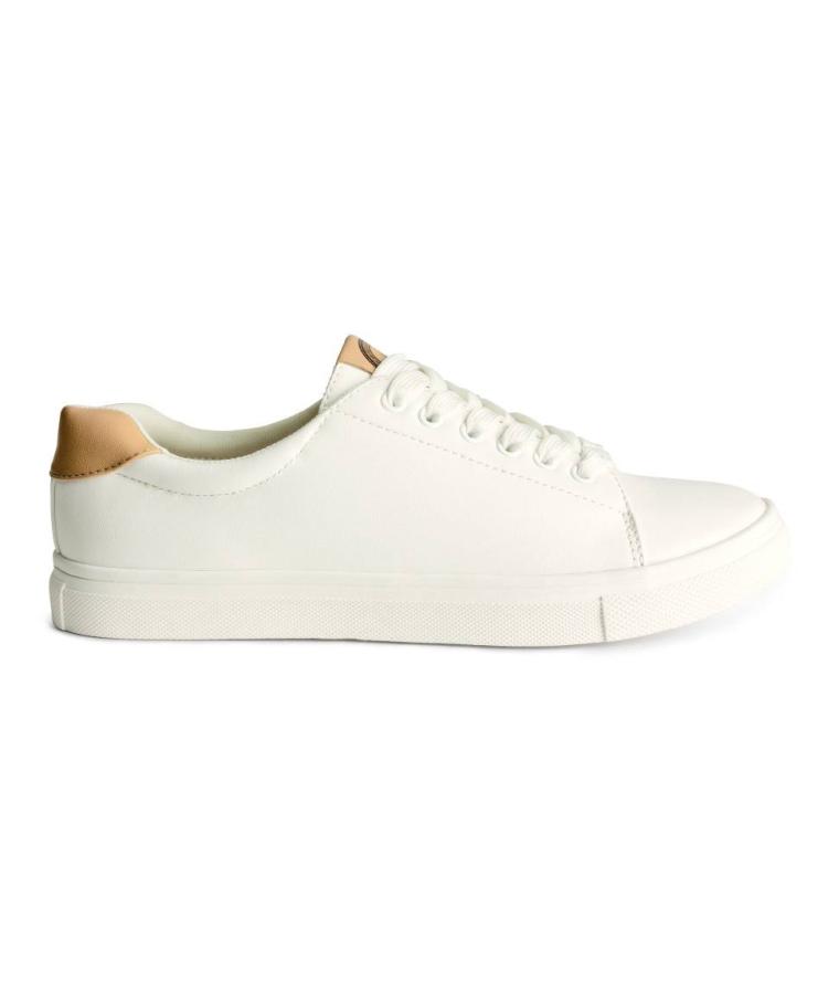 H&M Sneaker weiß